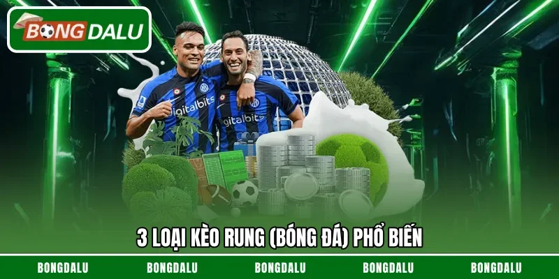 3 loại kèo rung (bóng đá) phổ biến